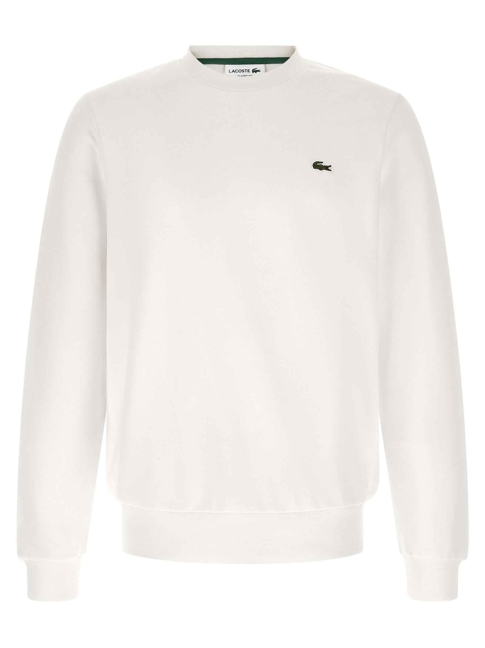 White Cotton Sweatshirt