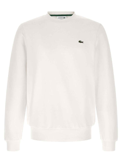 White Cotton Sweatshirt