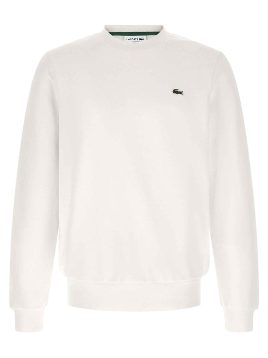 White Cotton Sweatshirt