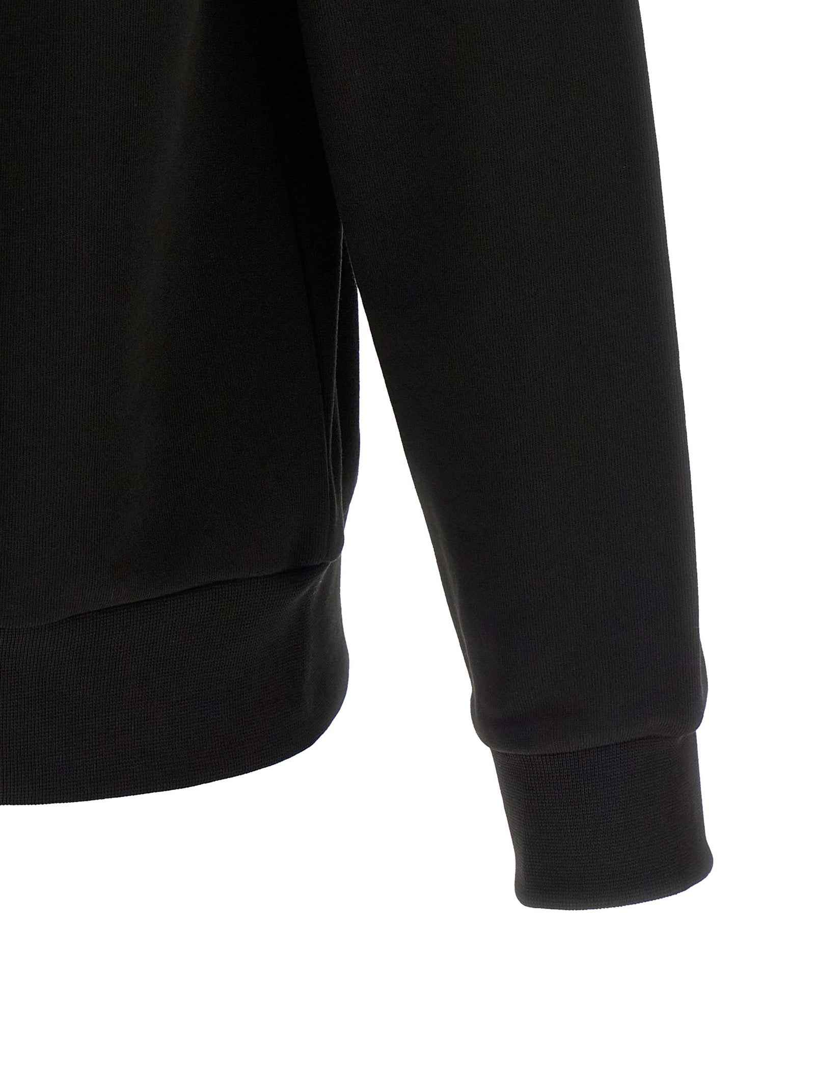Black Cotton Sweatshirt
