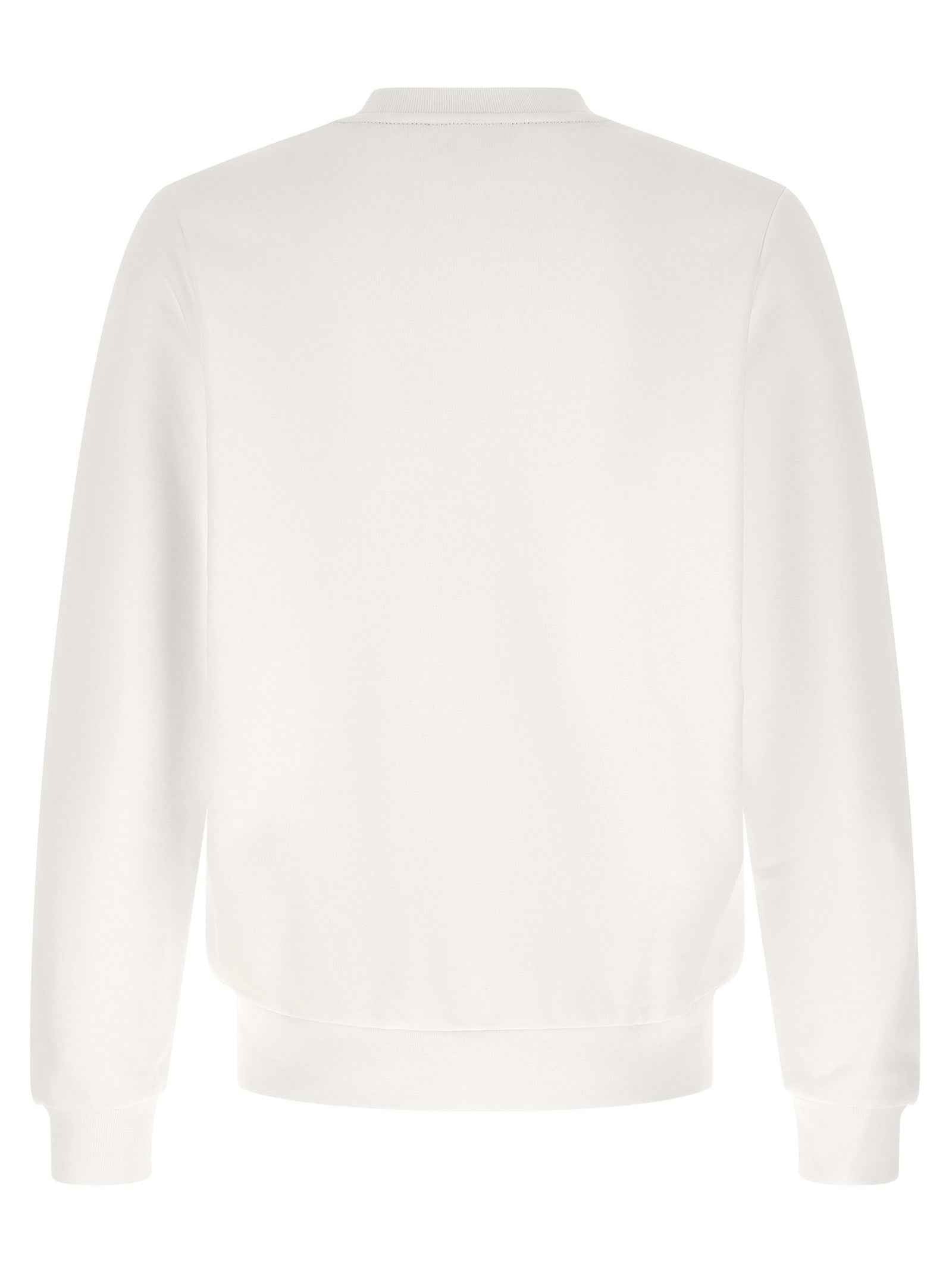 White Cotton Sweatshirt
