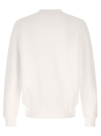 White Cotton Sweatshirt