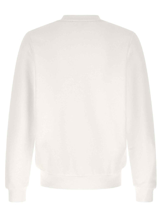 White Cotton Sweatshirt