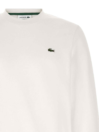 White Cotton Sweatshirt