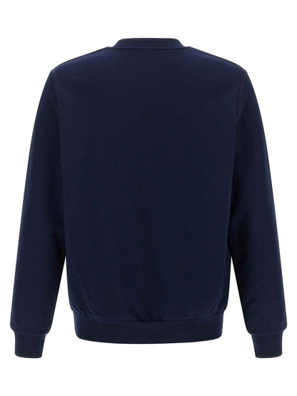 Blue Cotton Sweatshirt