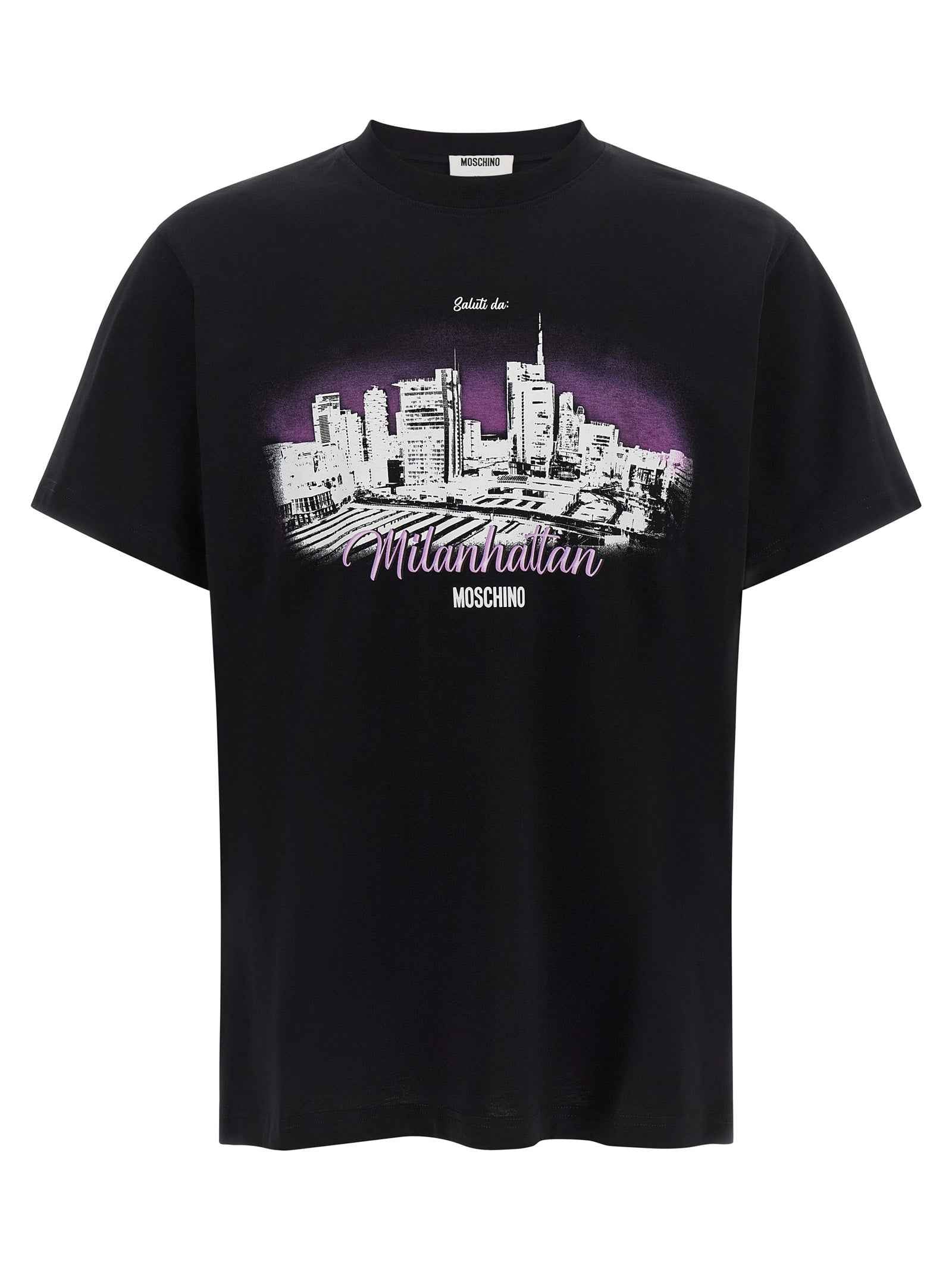 Black Cotton T-Shirt
