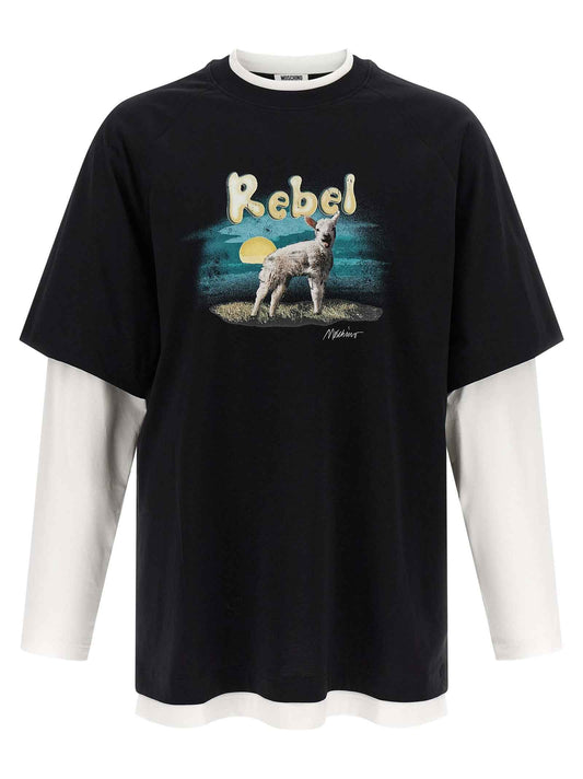 Multicolor Cotton T-Shirt