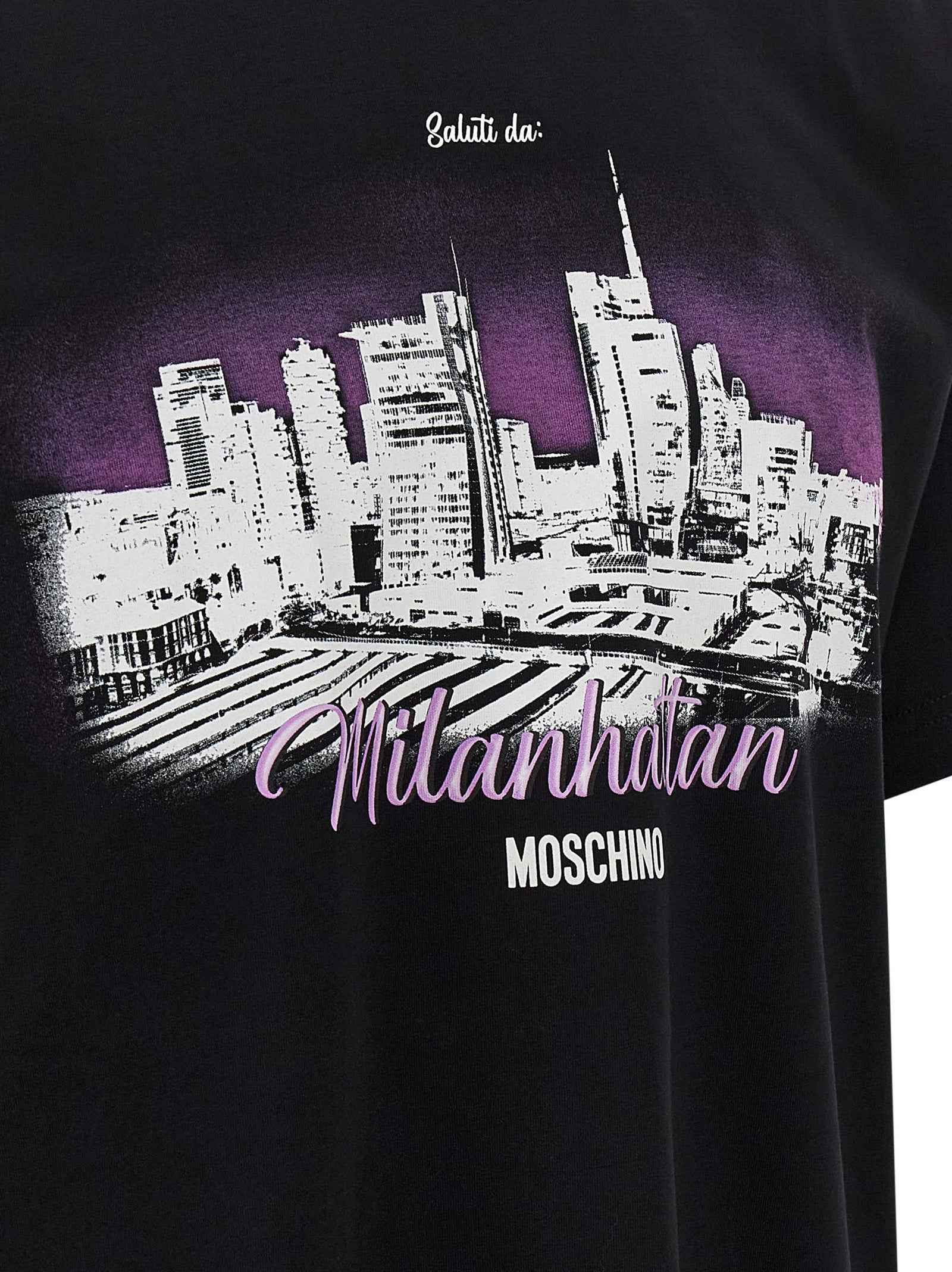 Black Cotton T-Shirt