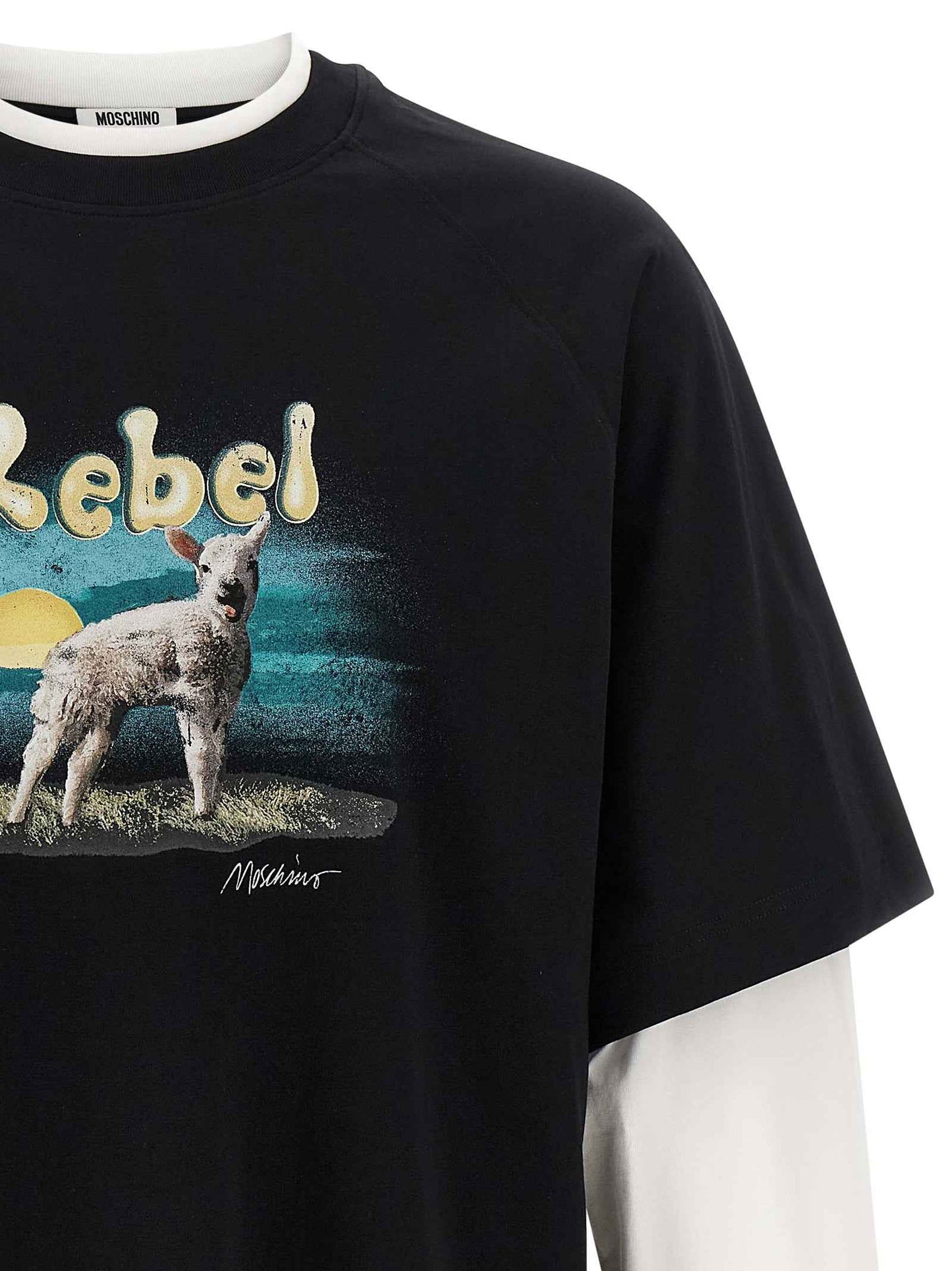 Multicolor Cotton T-Shirt
