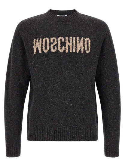 Gray Wool Cardigan