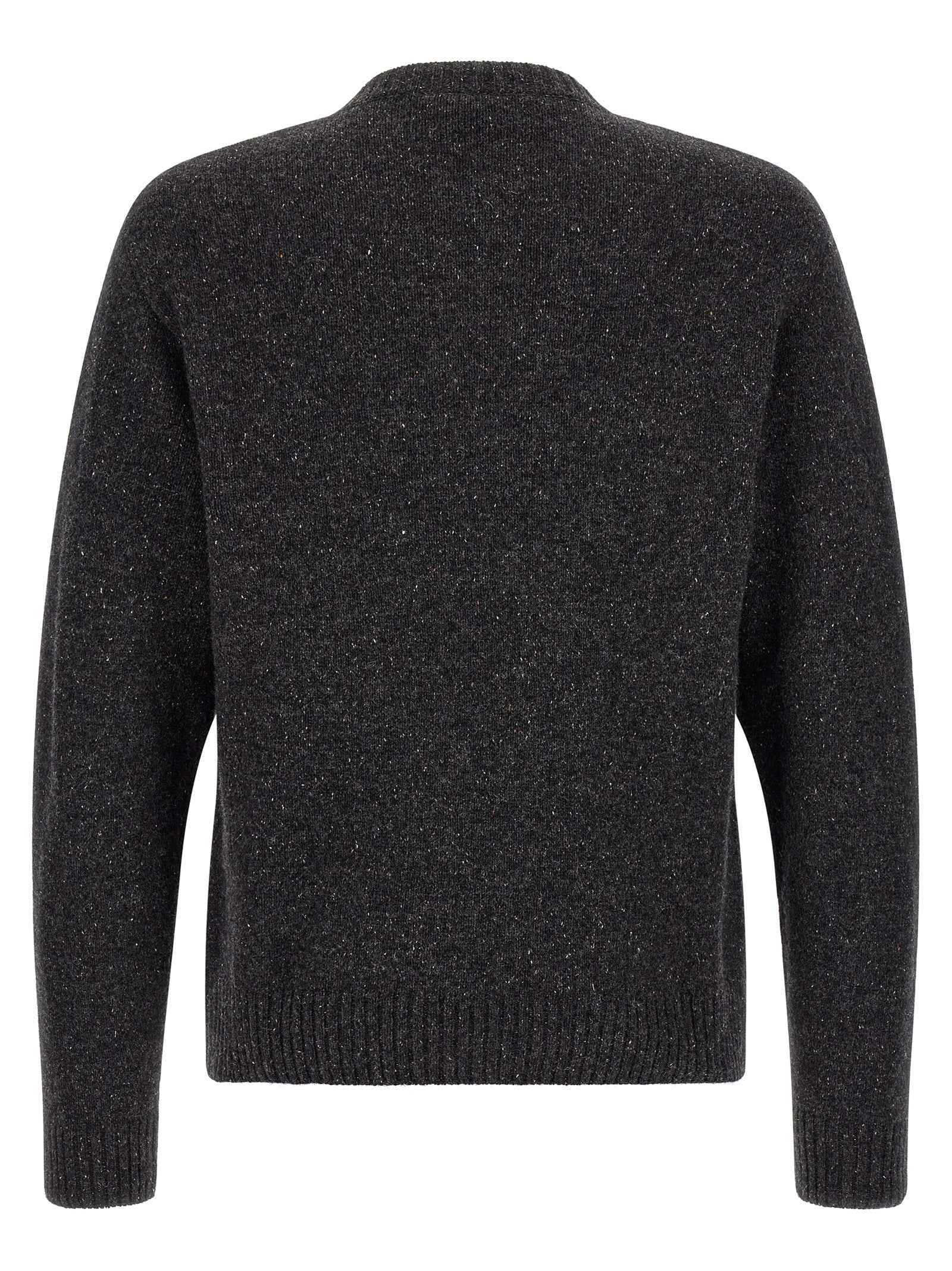 Gray Wool Cardigan