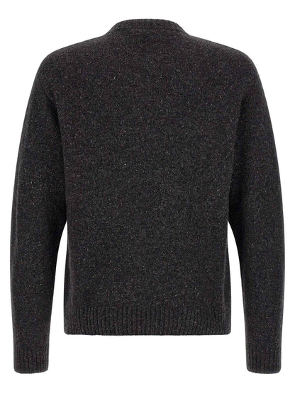 Gray Wool Cardigan