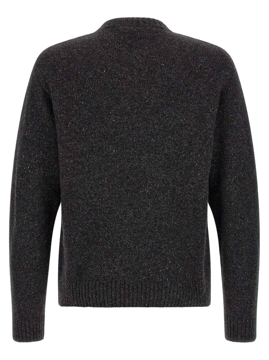 Gray Wool Cardigan