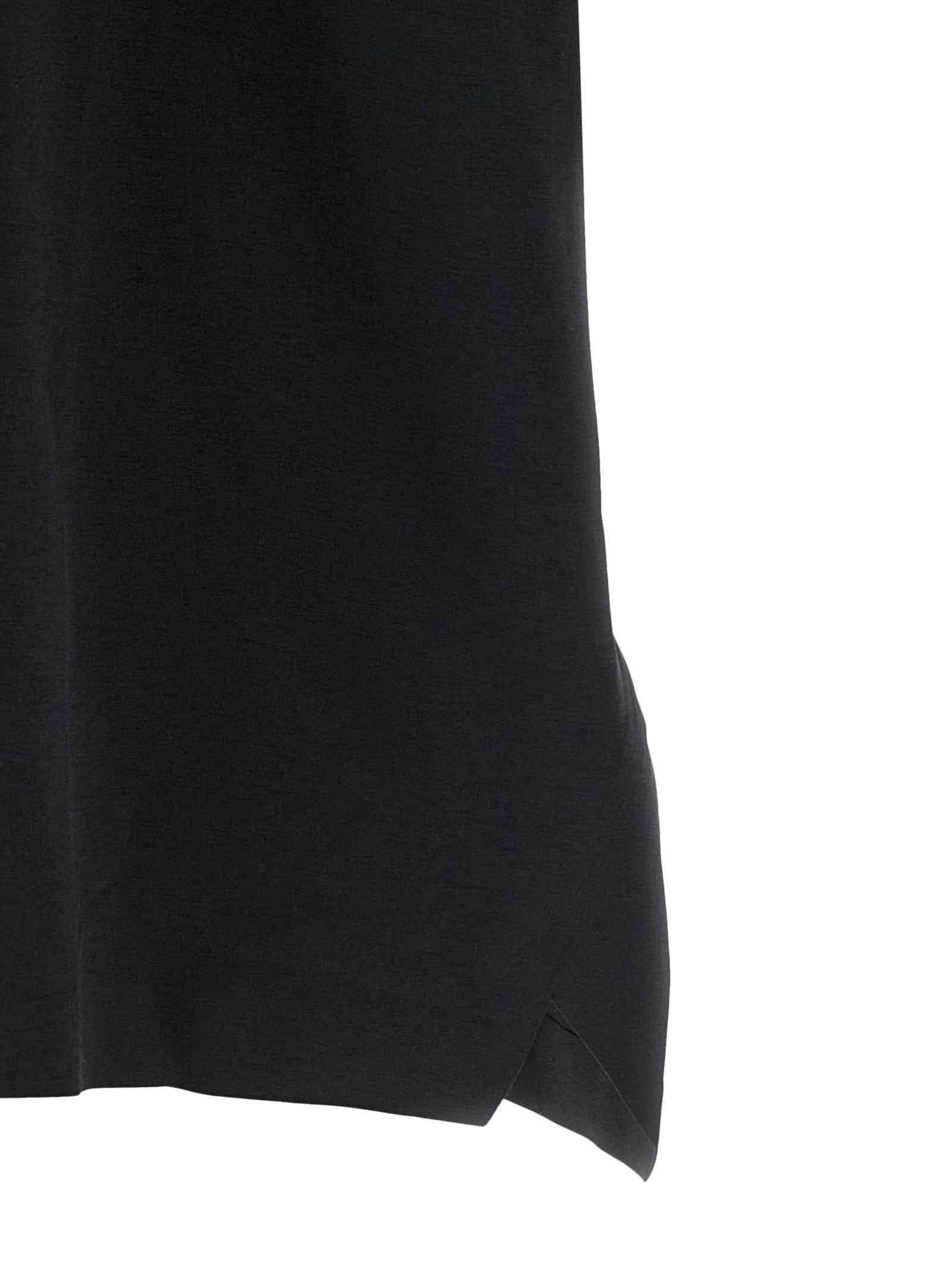 Black Polyester Polo Shirt
