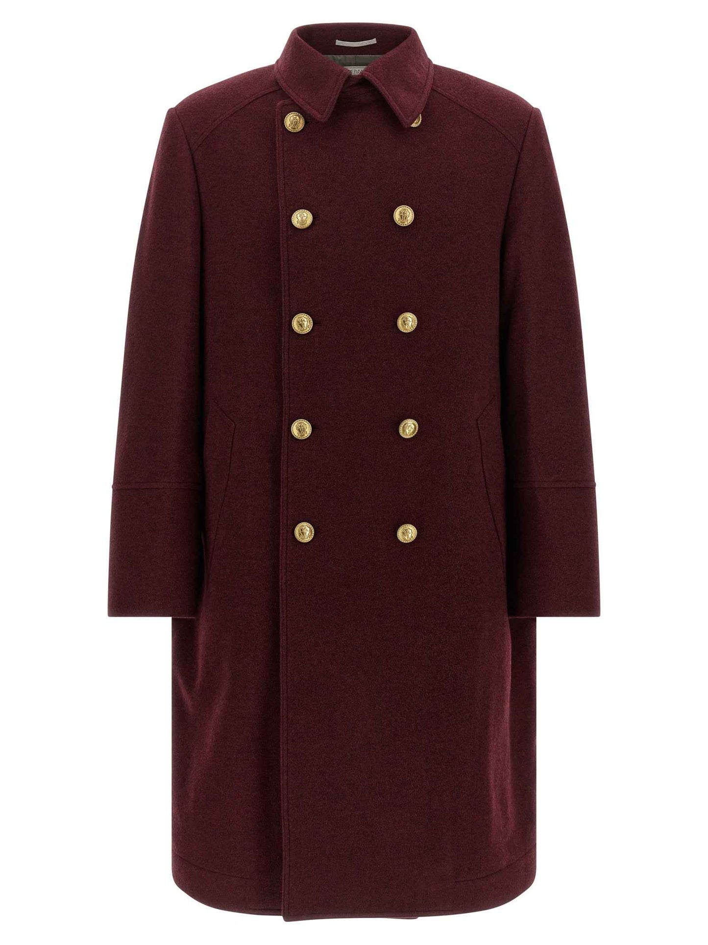 Bordeaux Cashmere Coat