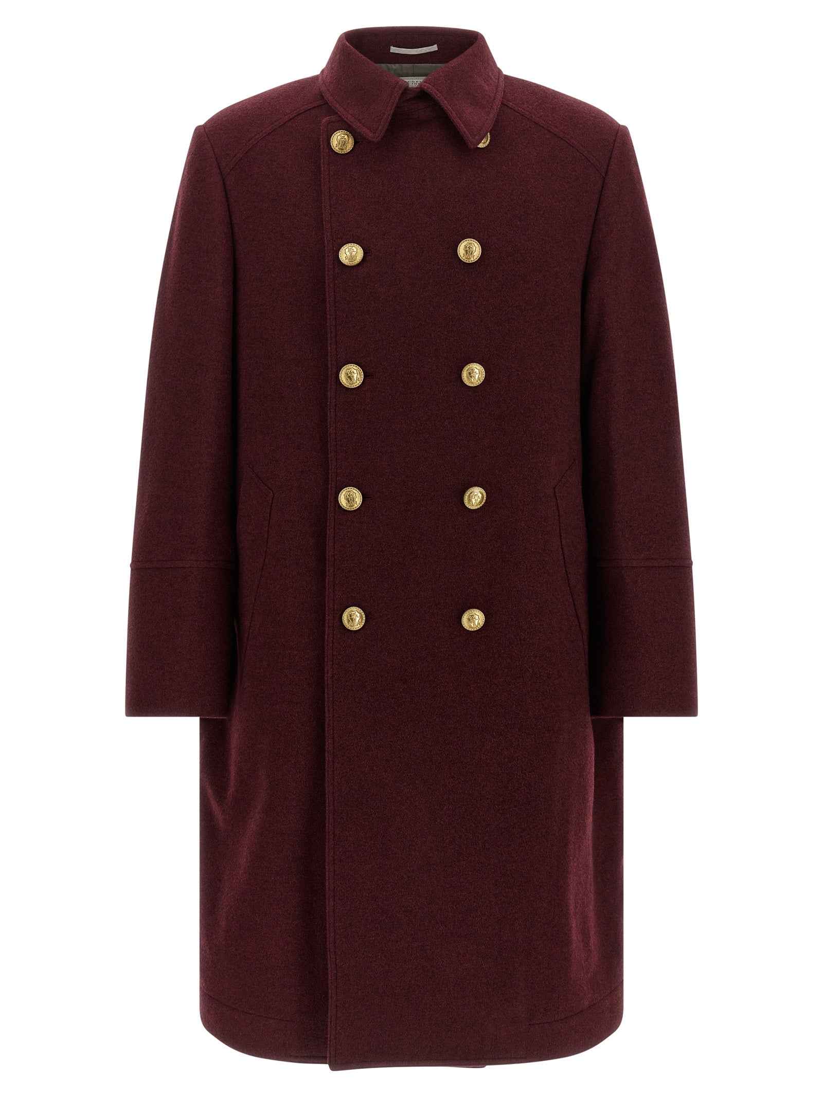 Bordeaux Cashmere Coat