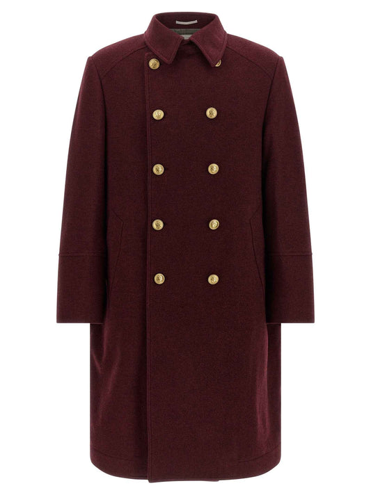 Bordeaux Cashmere Coat