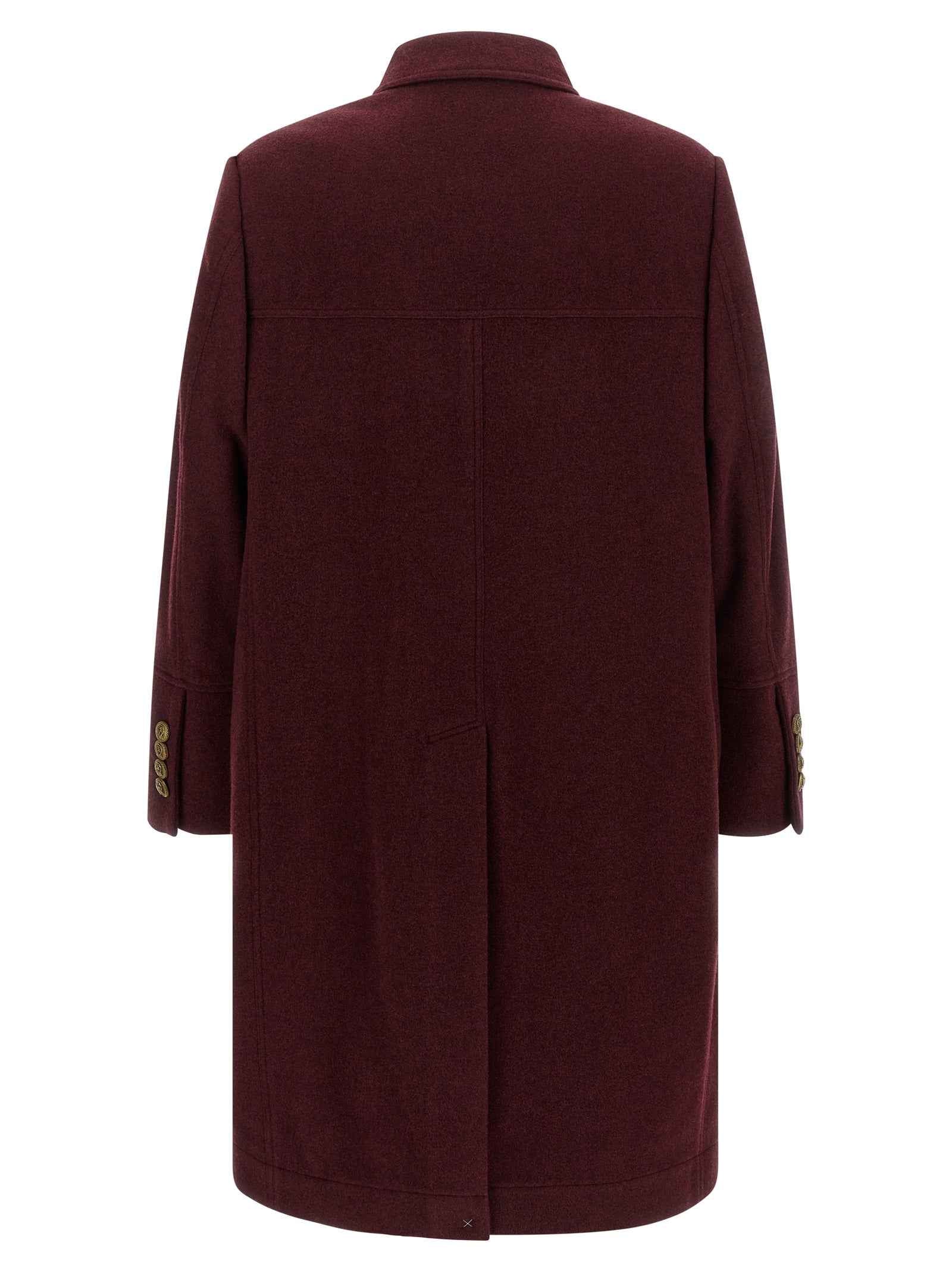 Bordeaux Cashmere Coat
