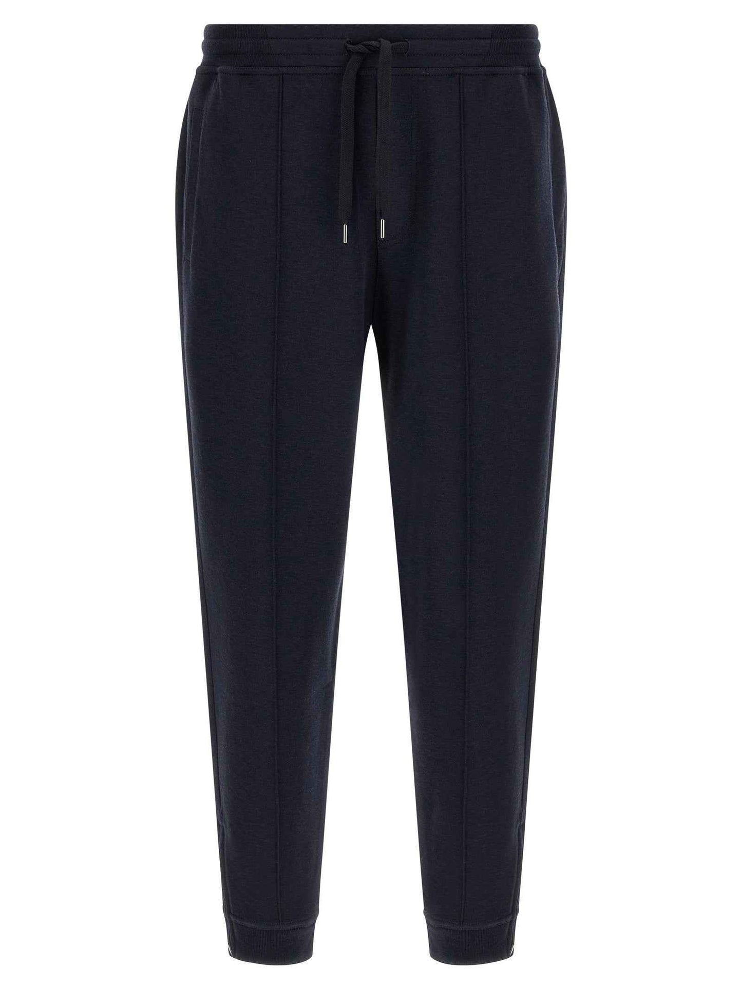 Blue Cotton Joggers (Workout Pants)