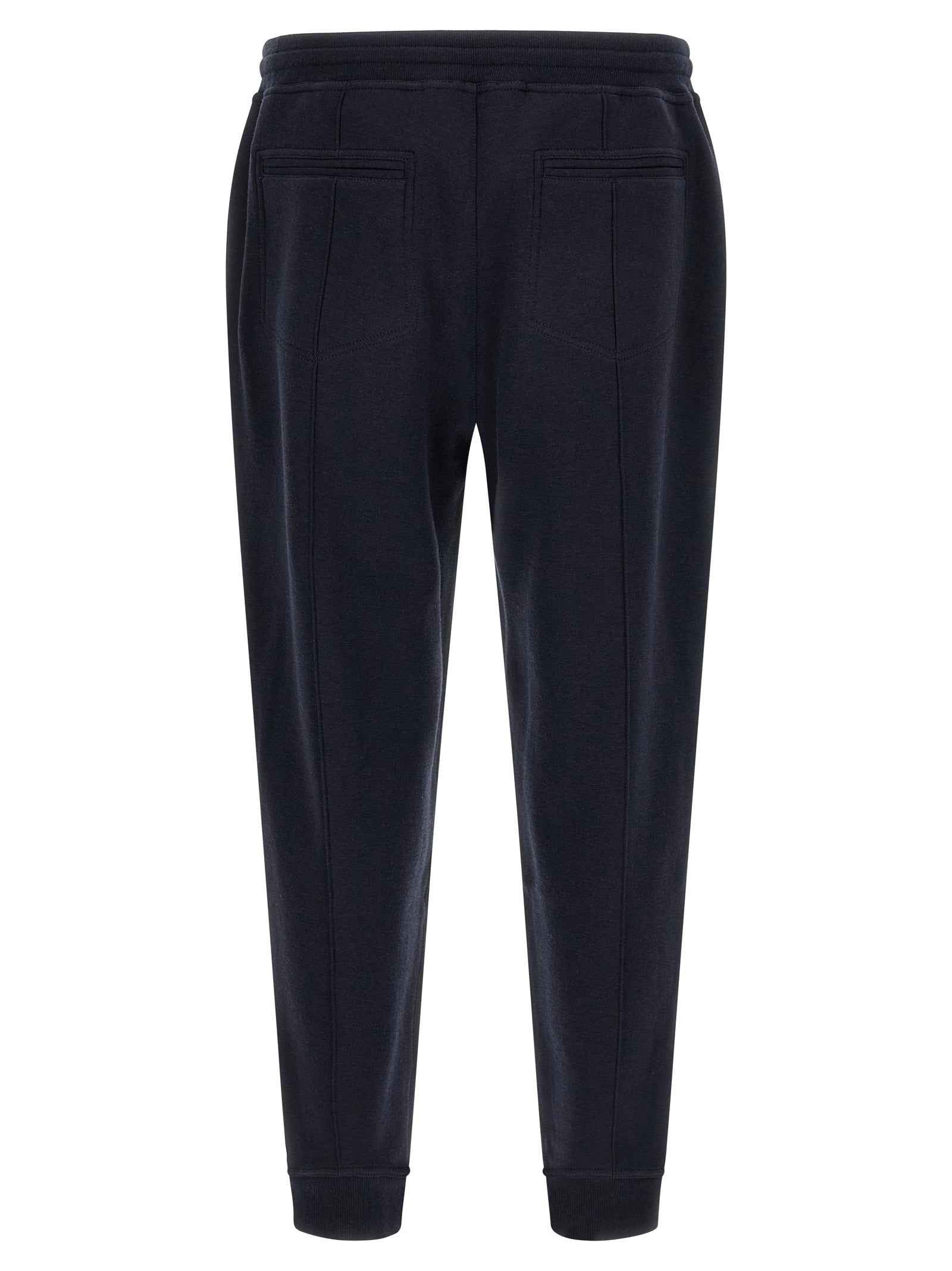Blue Cotton Joggers (Workout Pants)
