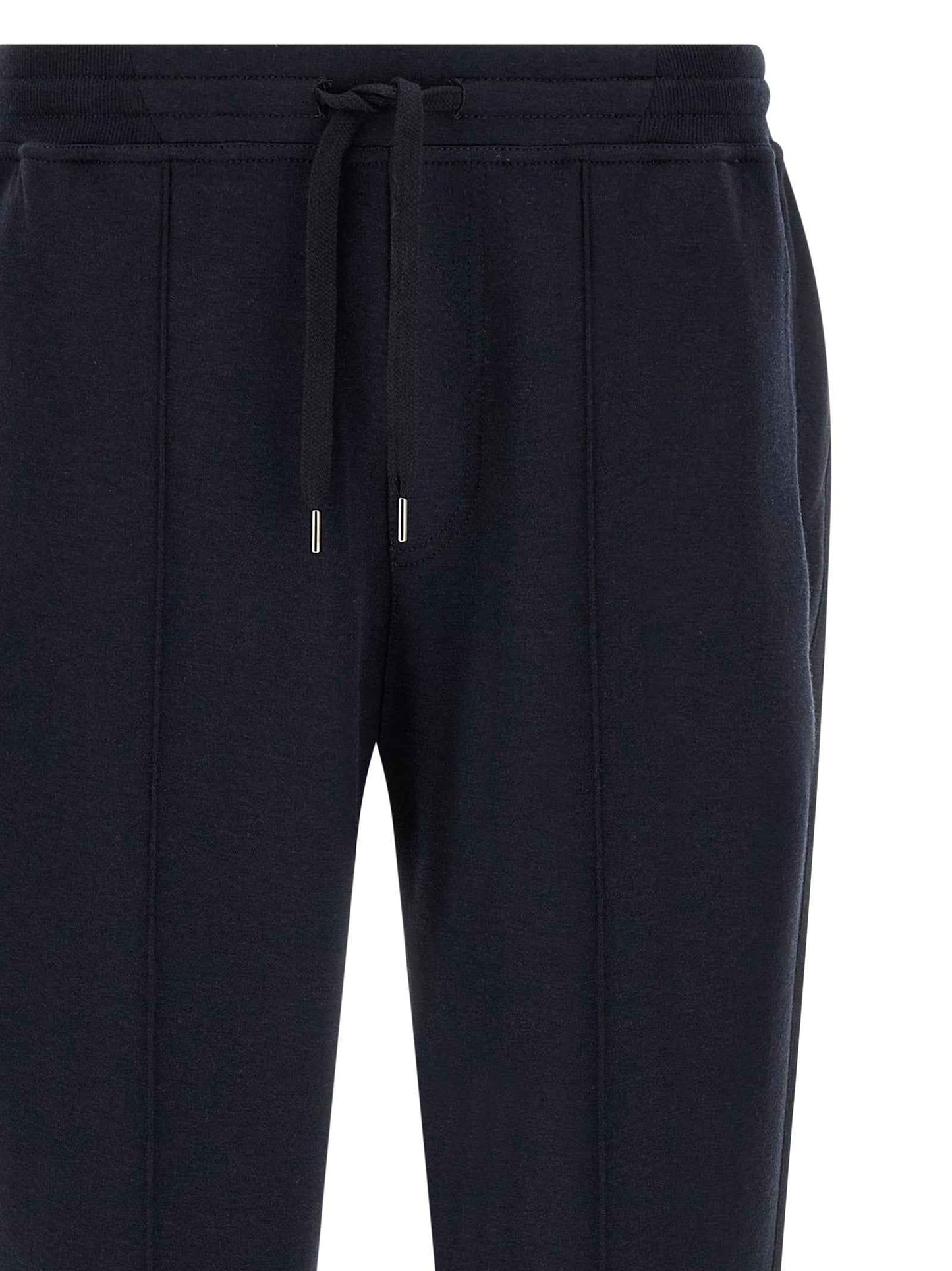Blue Cotton Joggers (Workout Pants)