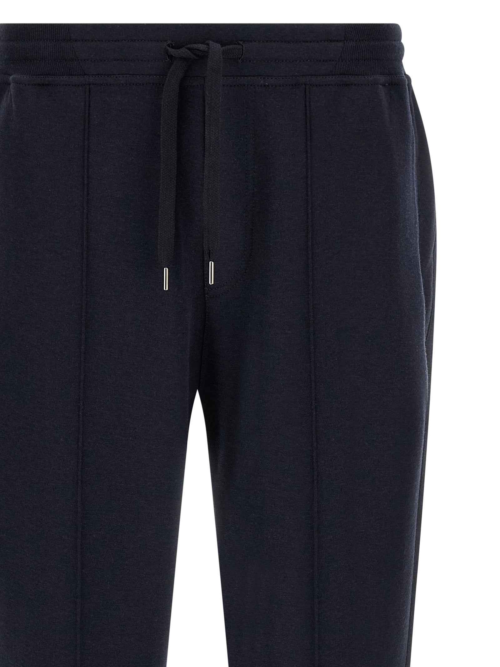 Blue Cotton Joggers (Workout Pants)