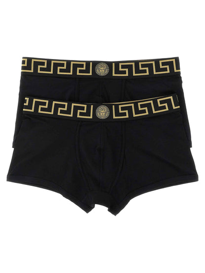 Black Cotton Boxers