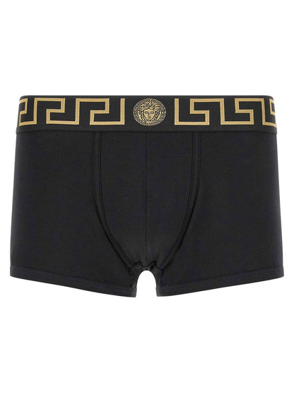 Black Cotton Boxers