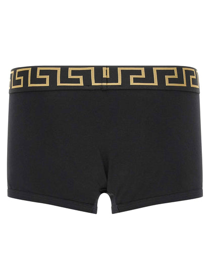 Black Cotton Boxers