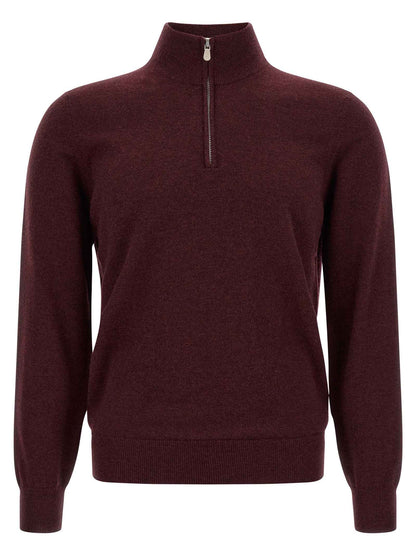 Bordeaux Cashmere Cardigan