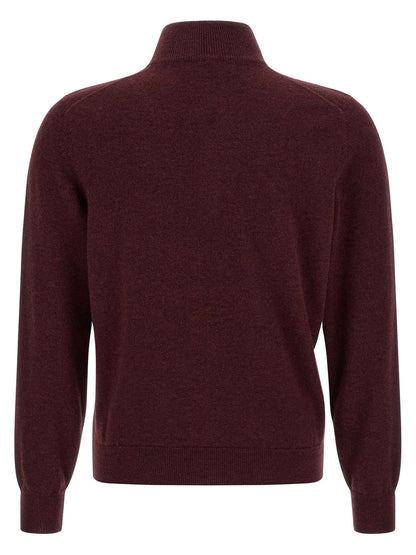 Bordeaux Cashmere Cardigan