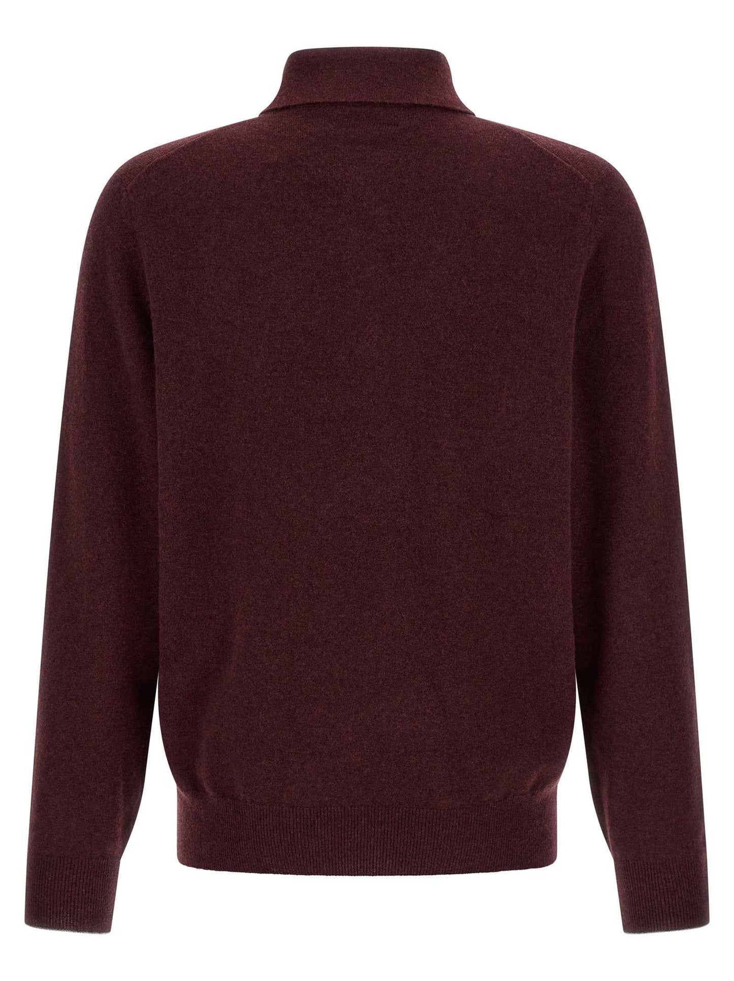 Bordeaux Cashmere Polo Shirt