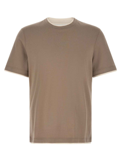 Gray Cotton T-Shirt