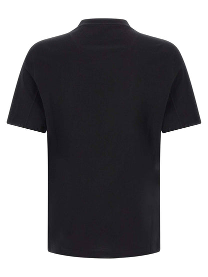 Black Cotton T-Shirt