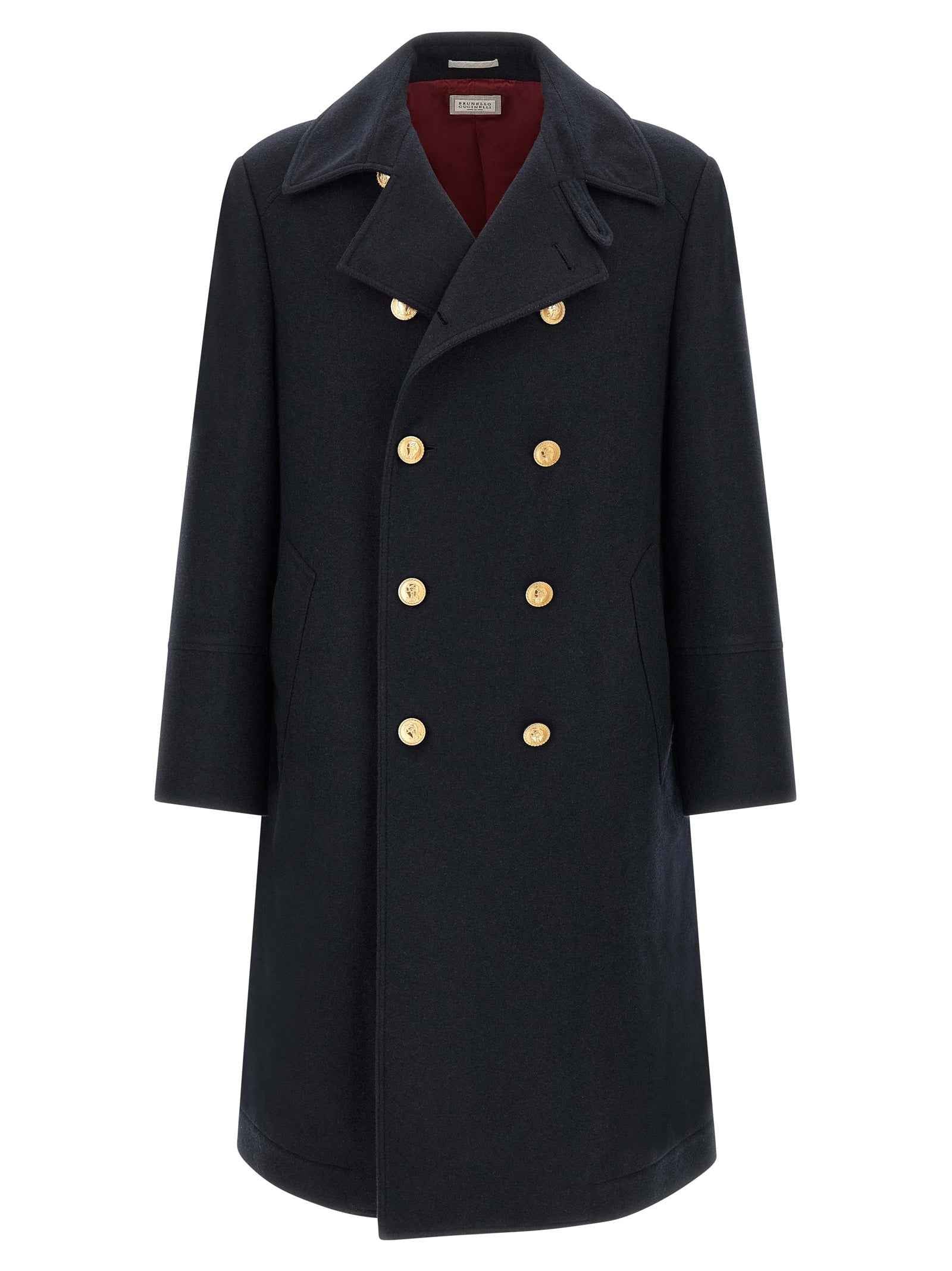 Blue Cashmere Coat
