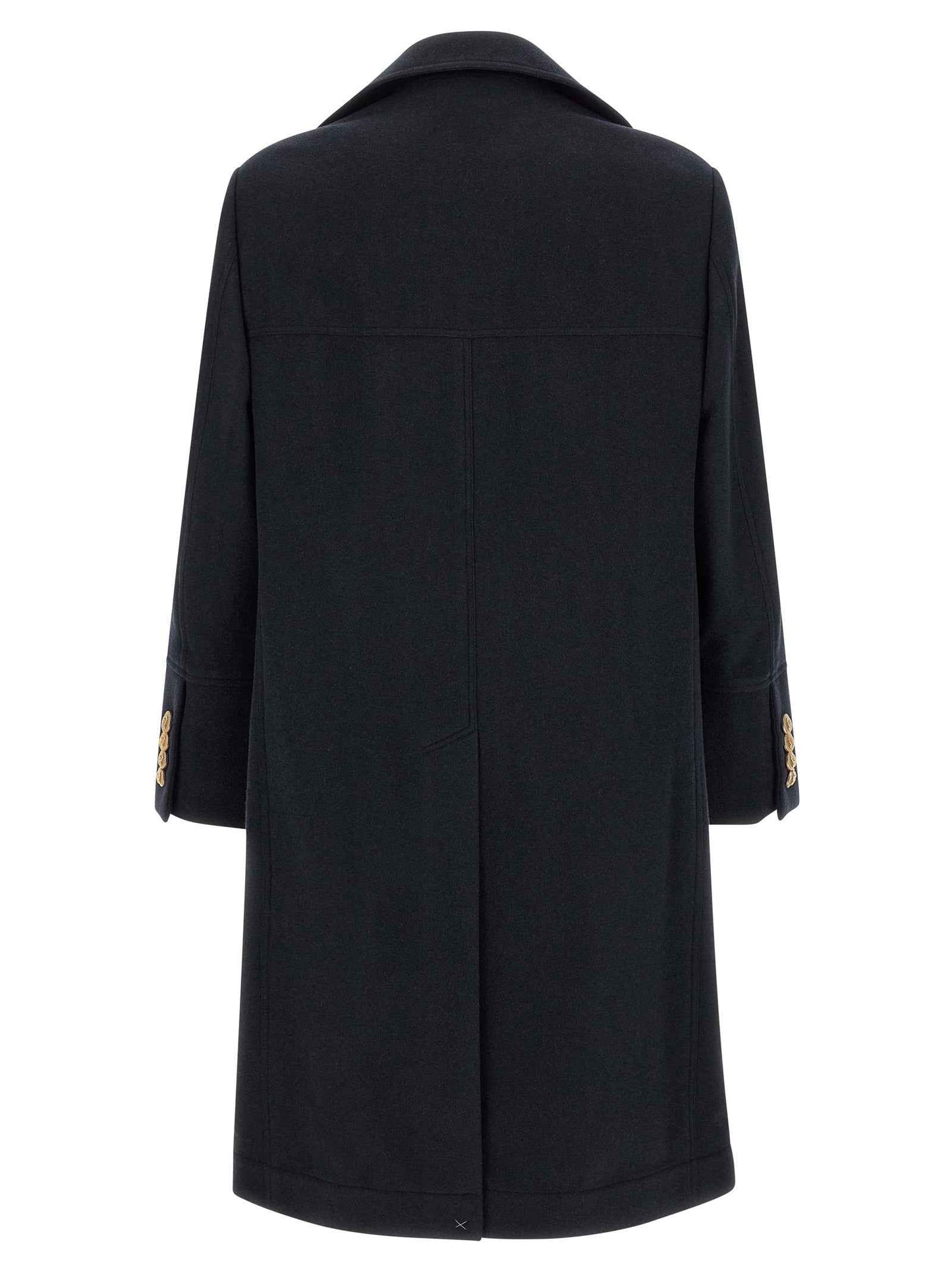 Blue Cashmere Coat