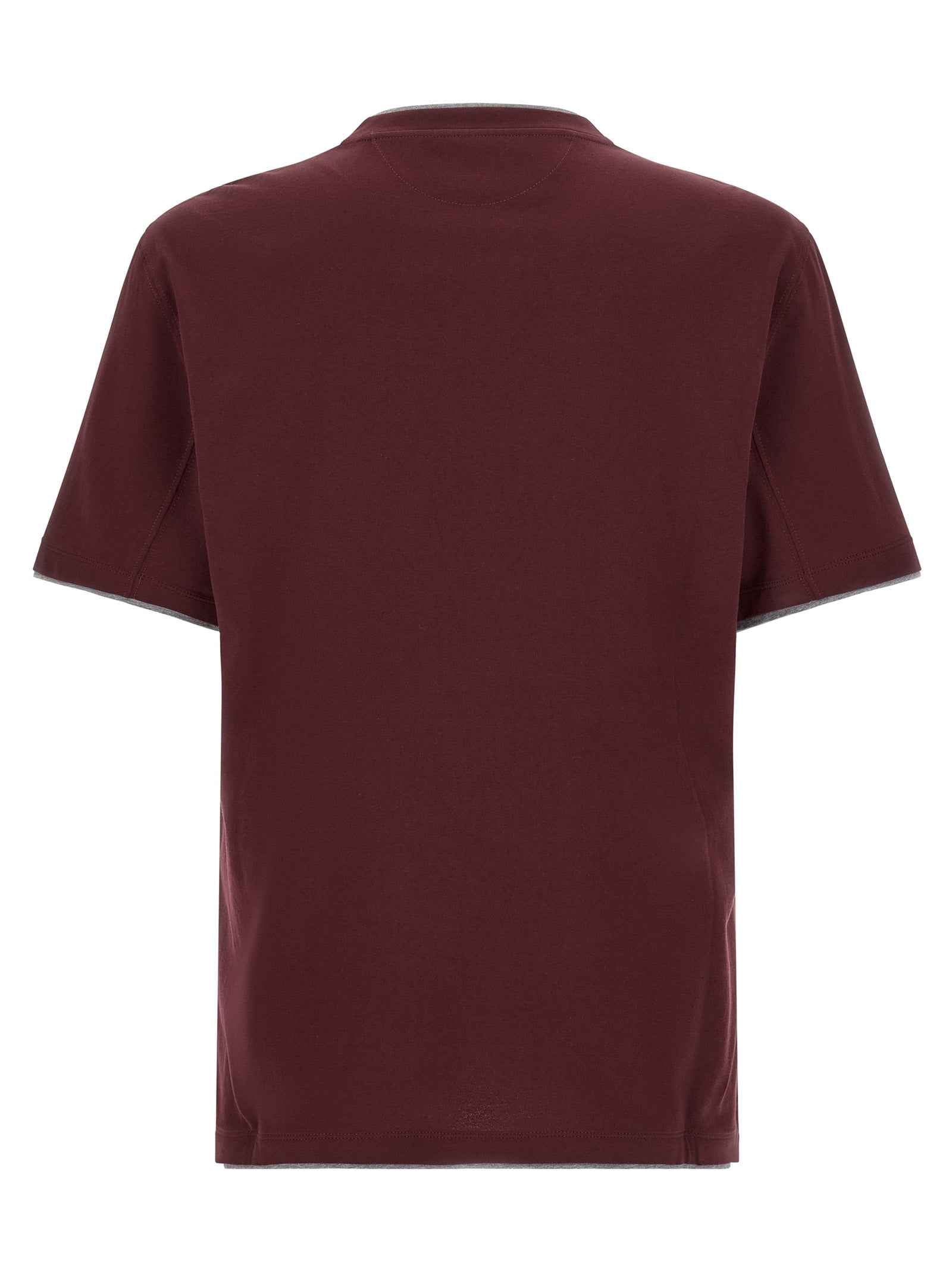 Bordeaux Cotton T-Shirt