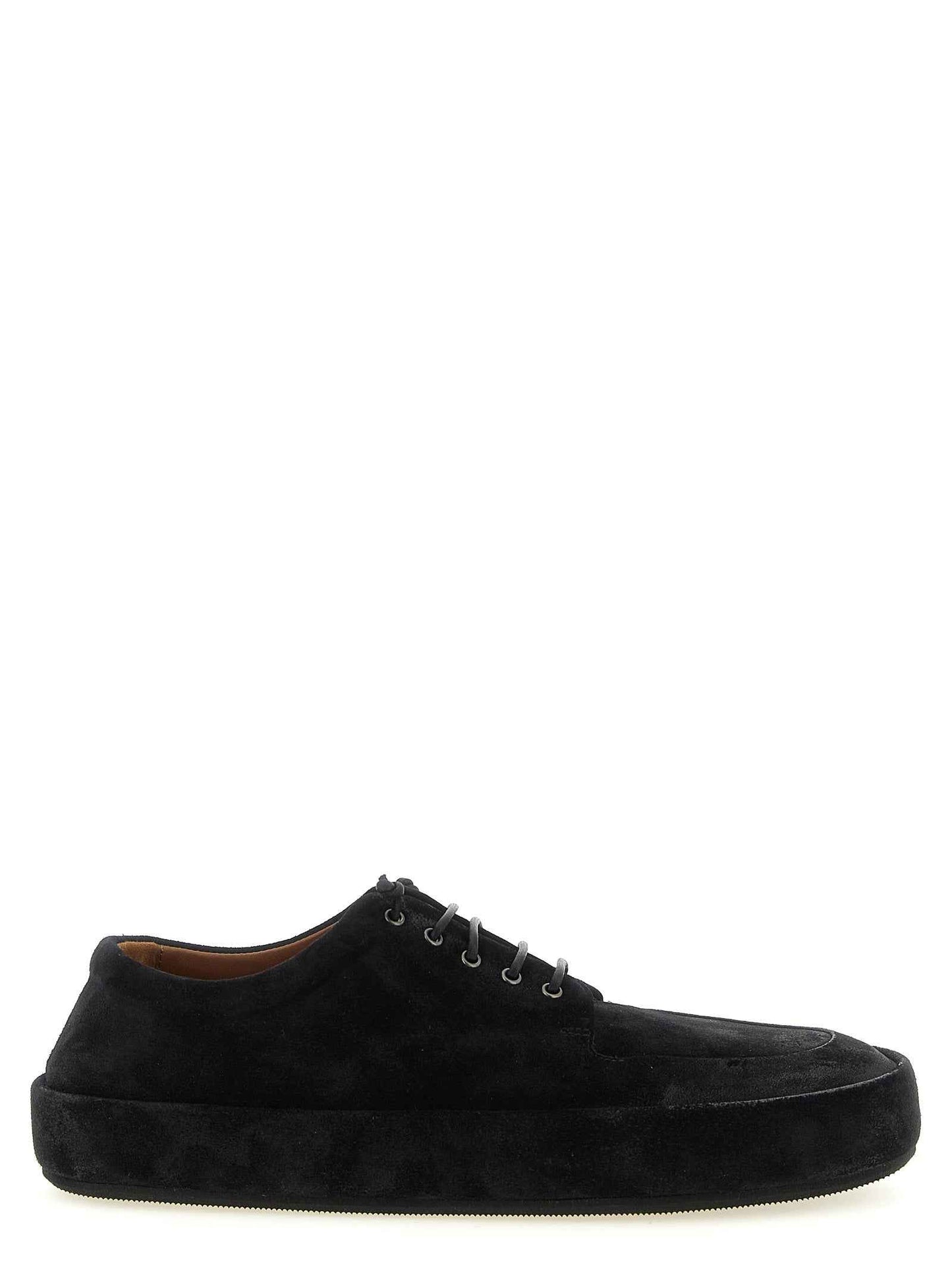 Black Calfskin Oxfords And Derbies