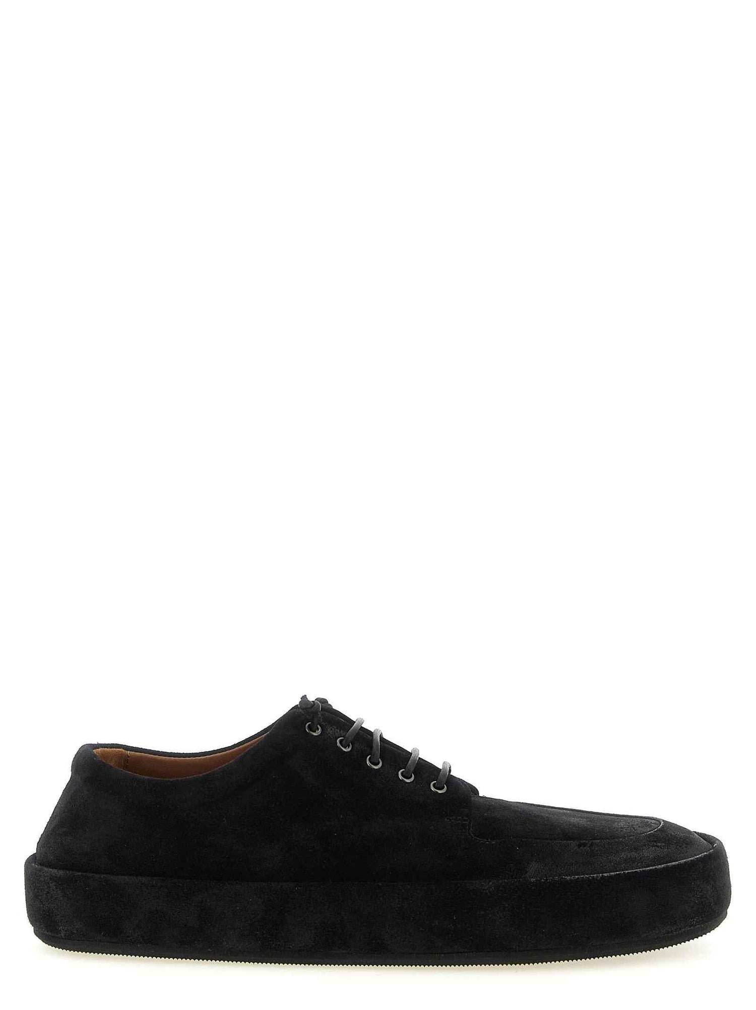 Black Calfskin Oxfords And Derbies