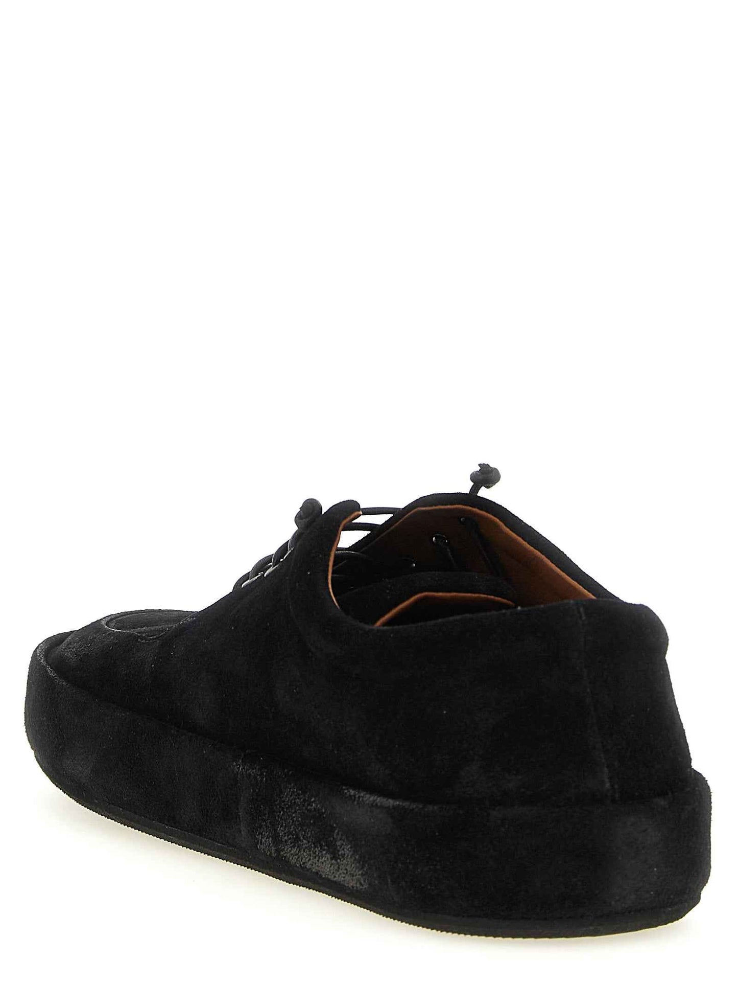 Black Calfskin Oxfords And Derbies