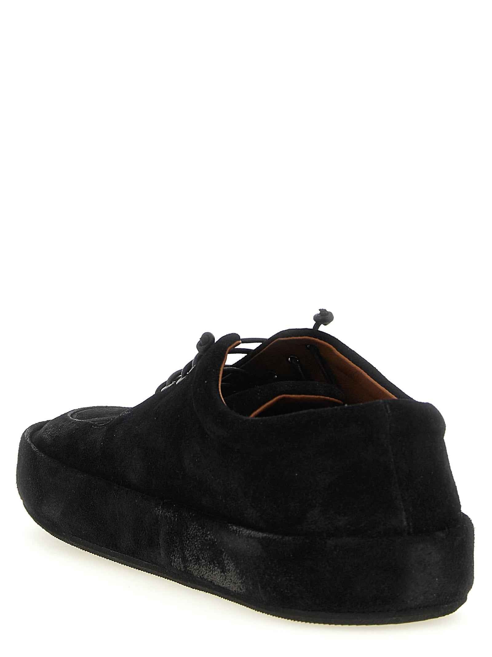 Black Calfskin Oxfords And Derbies