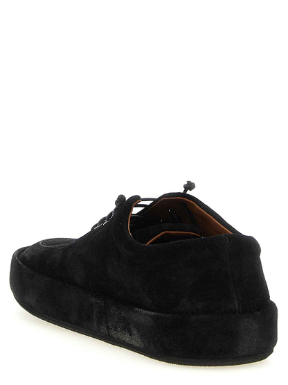 Black Calfskin Oxfords And Derbies