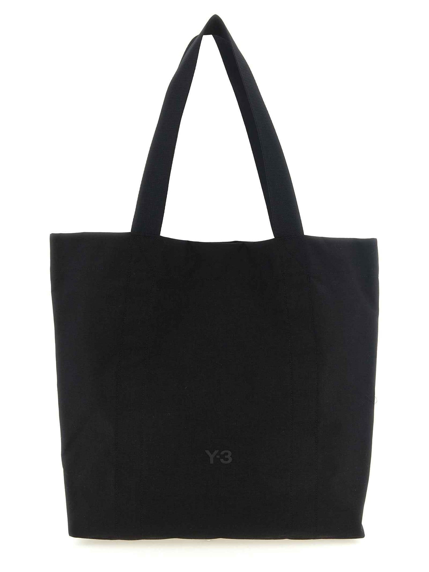Black Polyamide Tote Bag