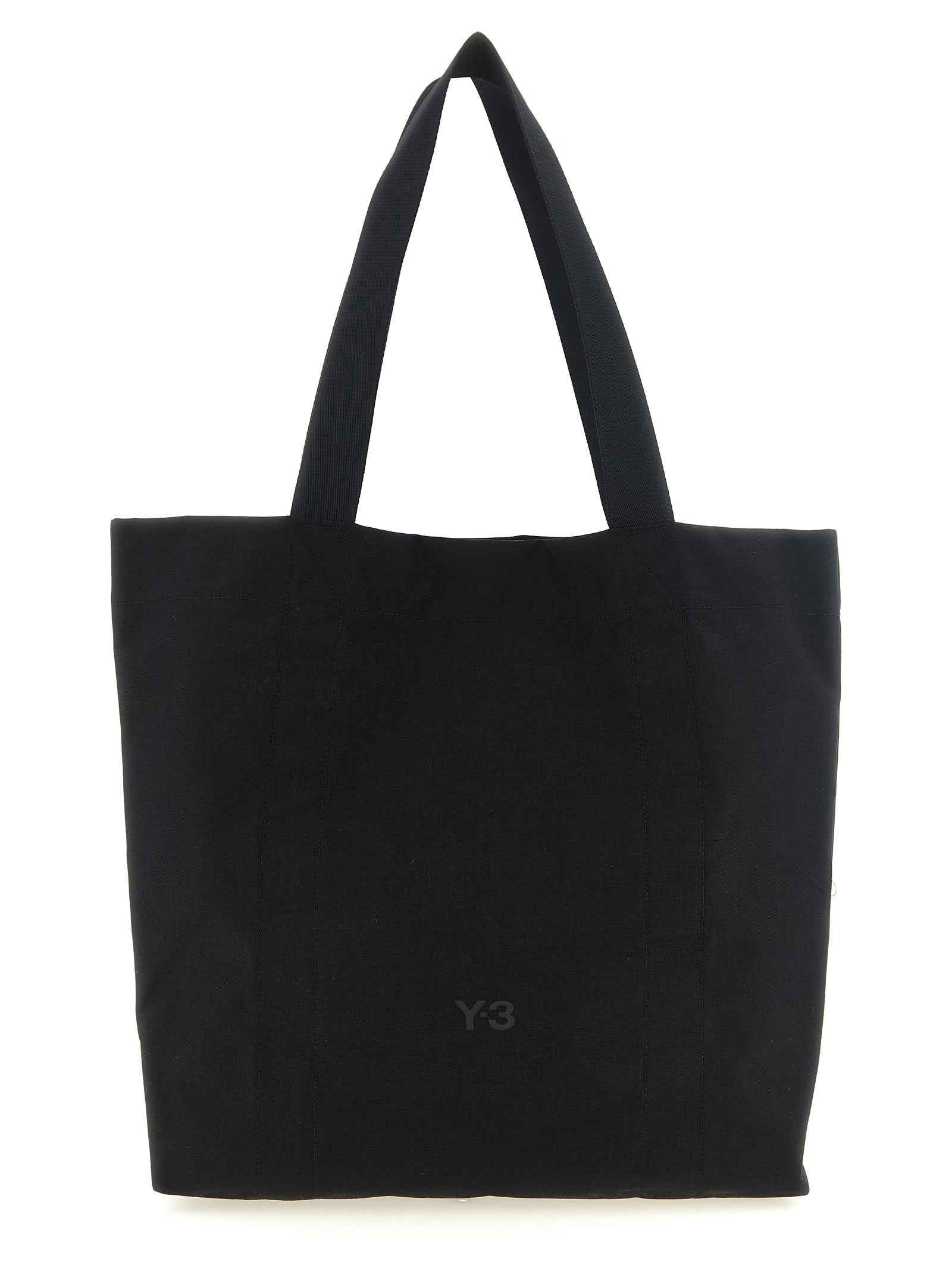 Black Polyamide Tote Bag