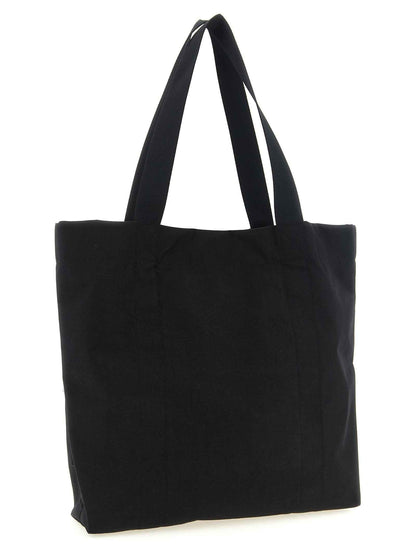 Black Polyamide Tote Bag