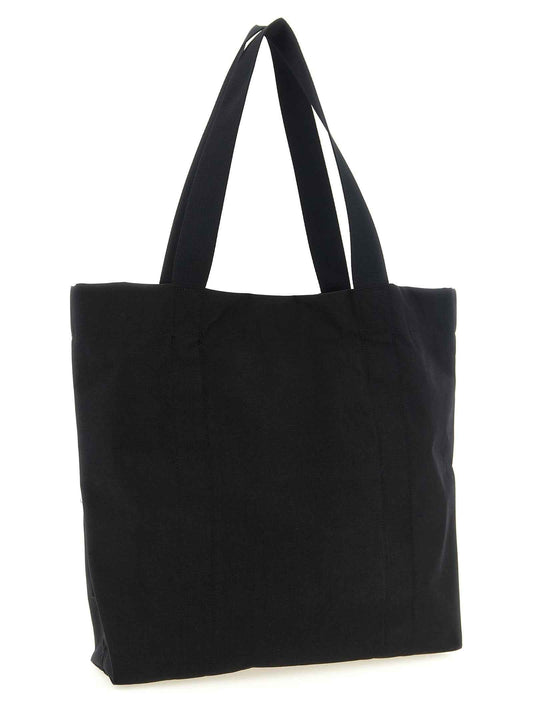 Black Polyamide Tote Bag