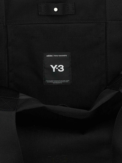 Black Polyamide Tote Bag