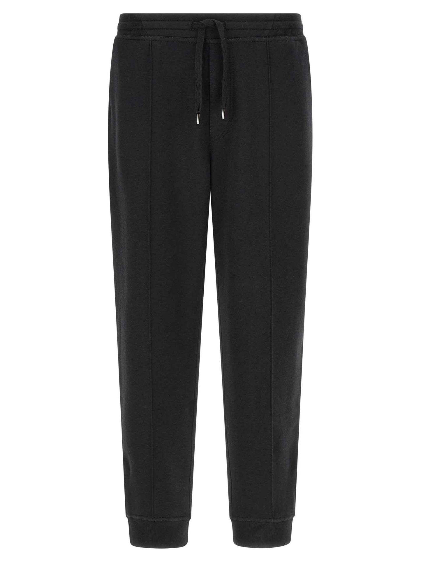 Black Cotton Joggers (Workout Pants)