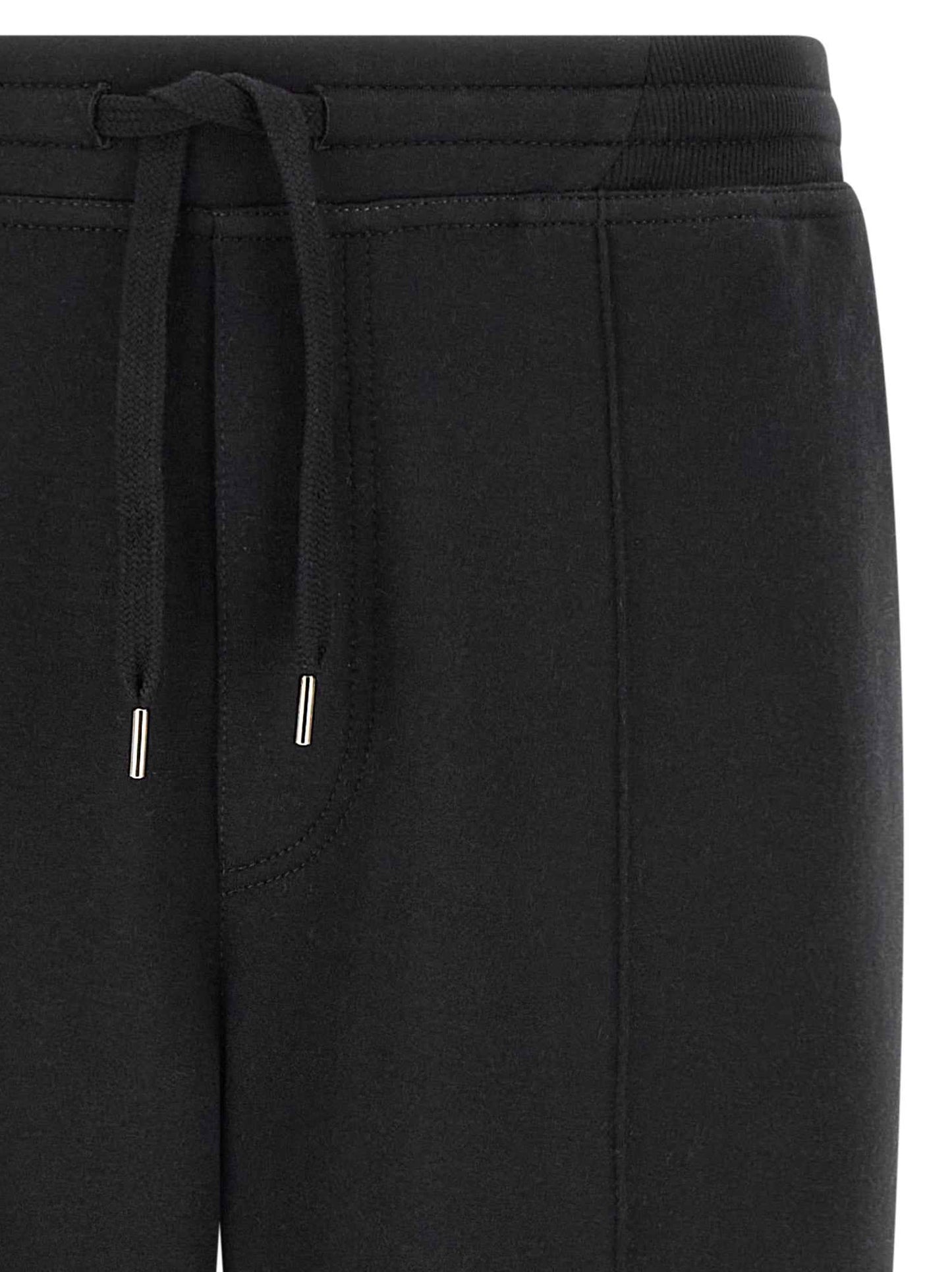 Black Cotton Joggers (Workout Pants)