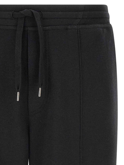 Black Cotton Joggers (Workout Pants)